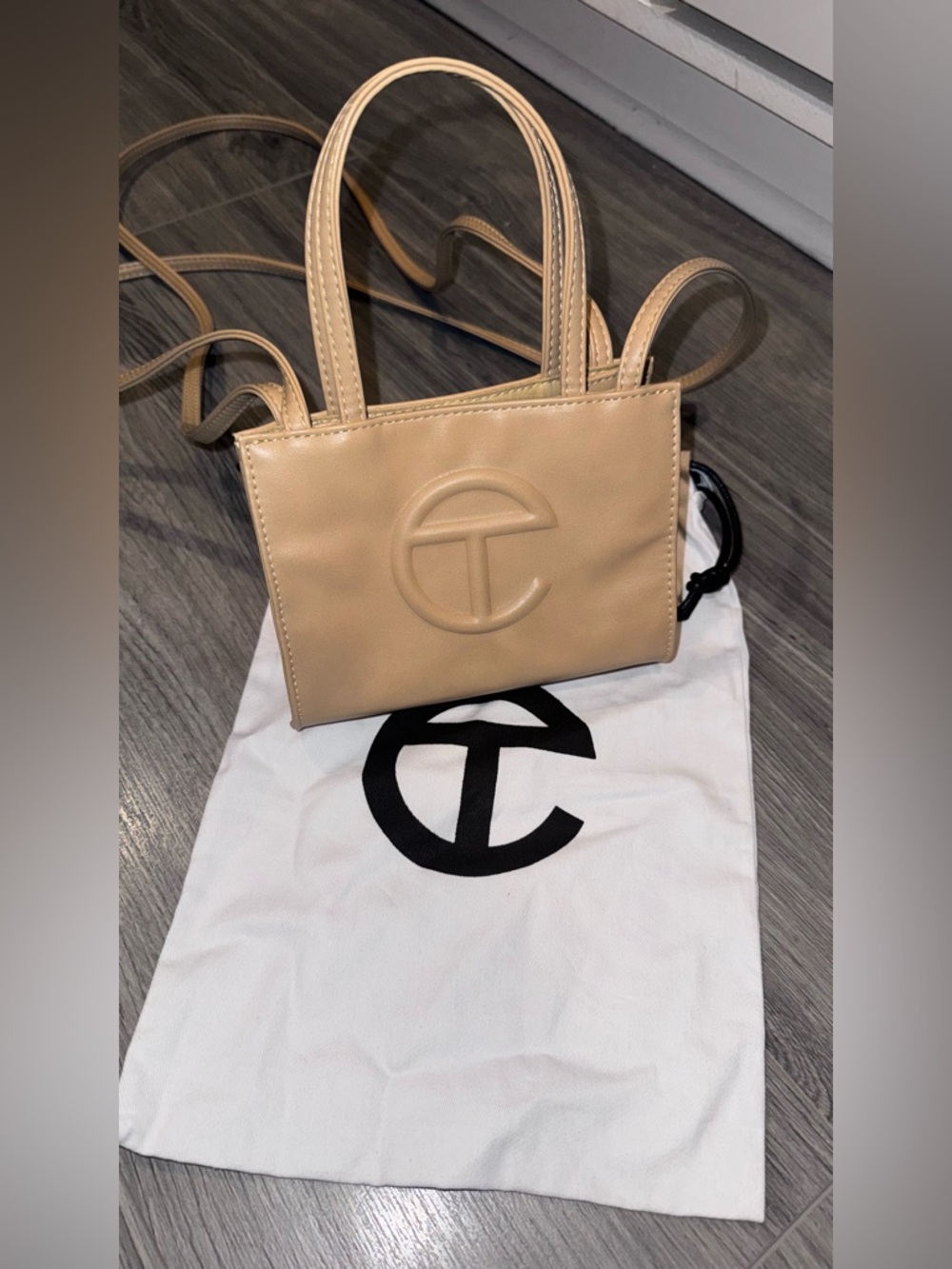 Telfar small cream shopping bag - Picture 3 of 7